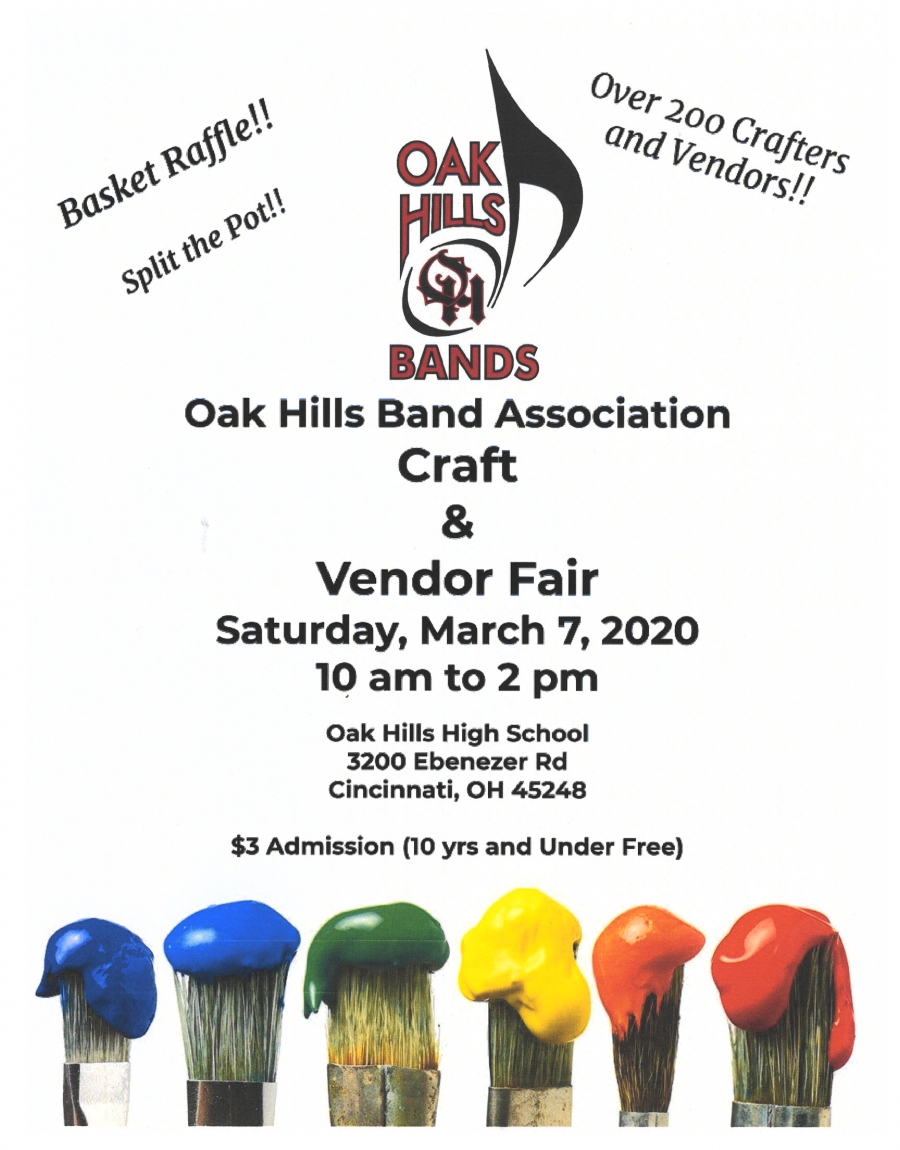 Save the Date! OHBA Spring Craft & Vendor Fair March 7!